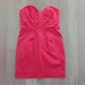 Pink Strapless Dress